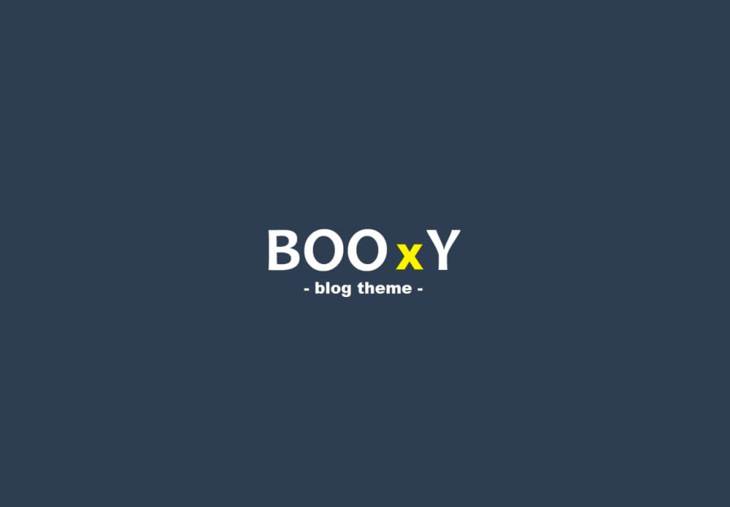 Booxy WordPress Blog Theme