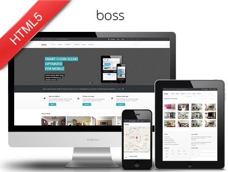 Boss – premium Twitter Bootstrap theme