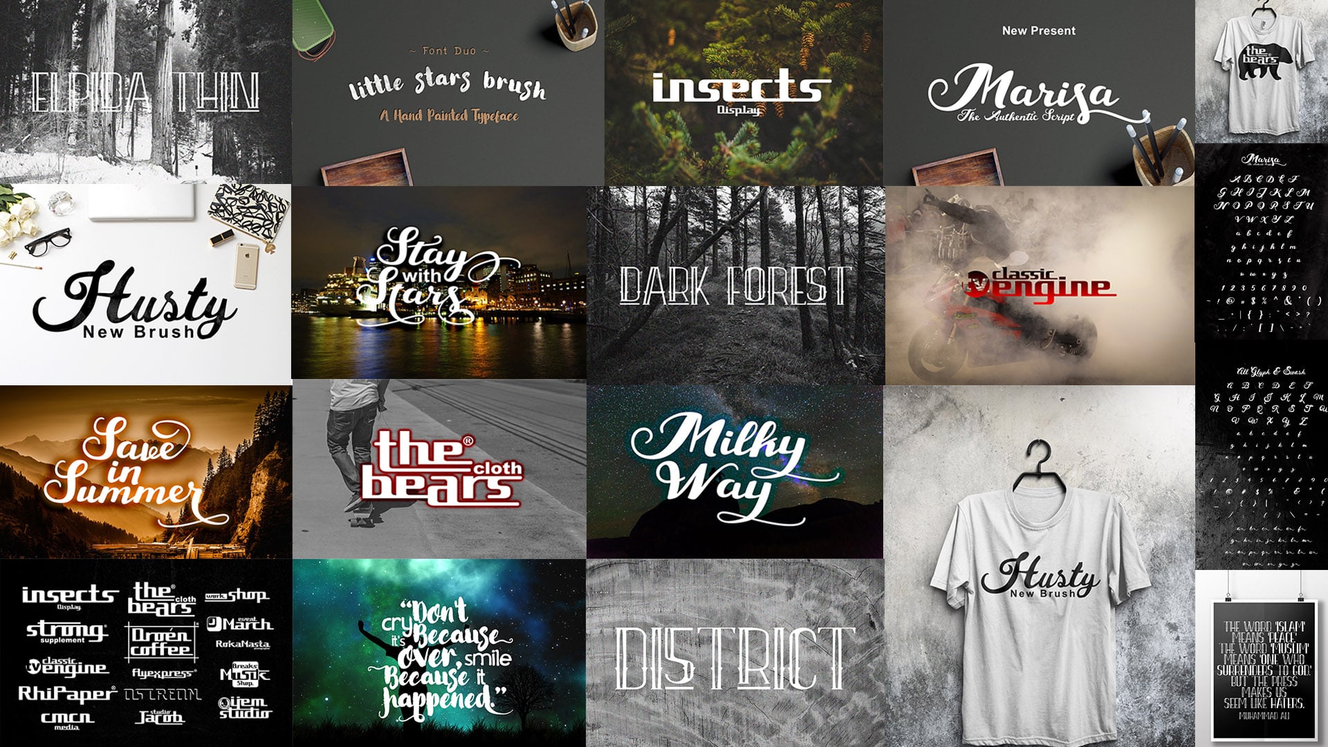 5 Stunning Font Families 15 Only! Master Bundles