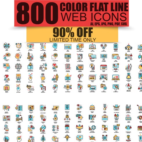 800 Color Flat Line.