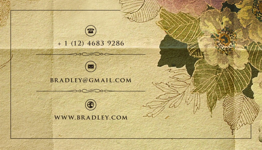 Business Card 1 - Back