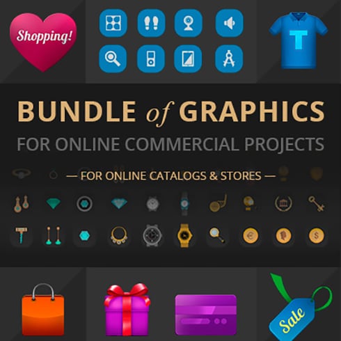 Awesome Graphics for Online Commercial Projects