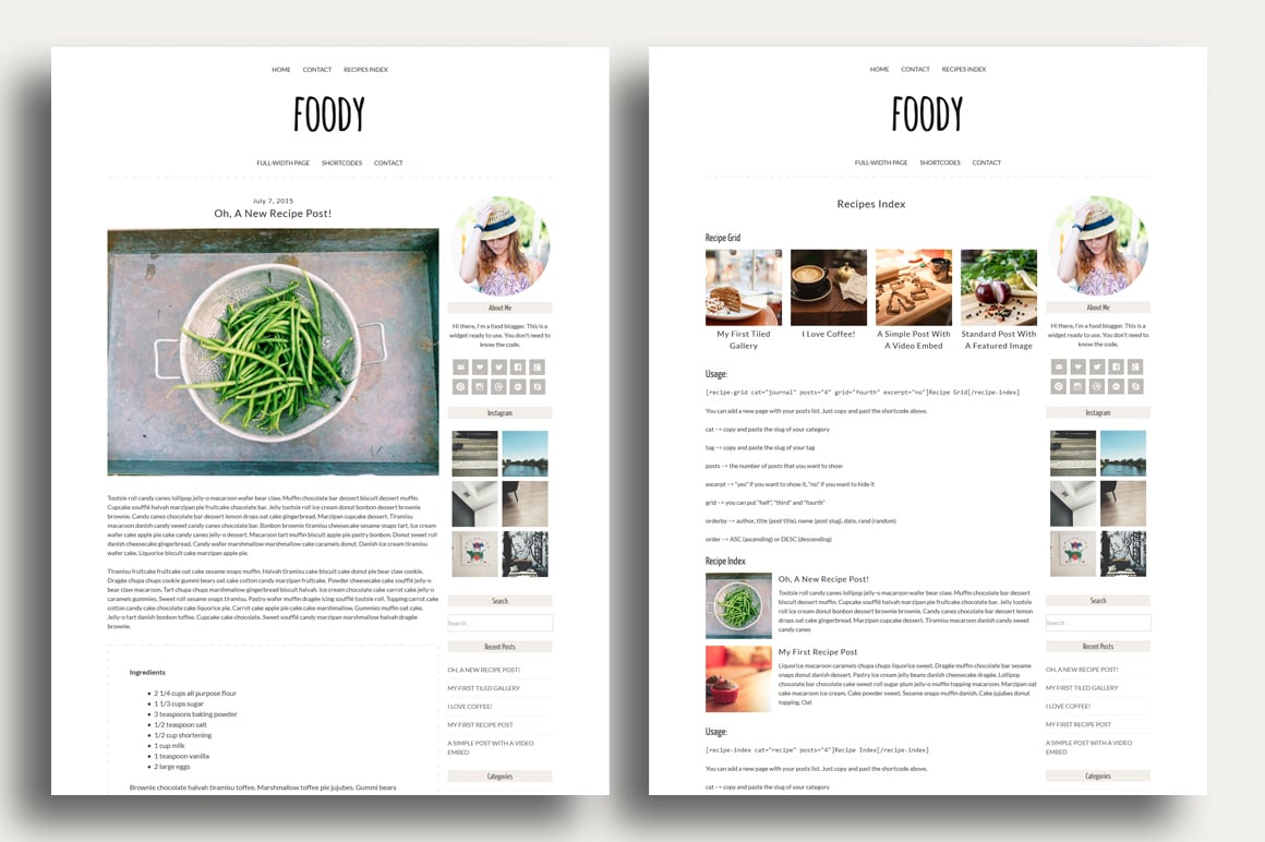 Foody - Food WordPress Theme [3.0.4]