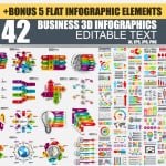 Infographic Elements Mega Bundle - just $29