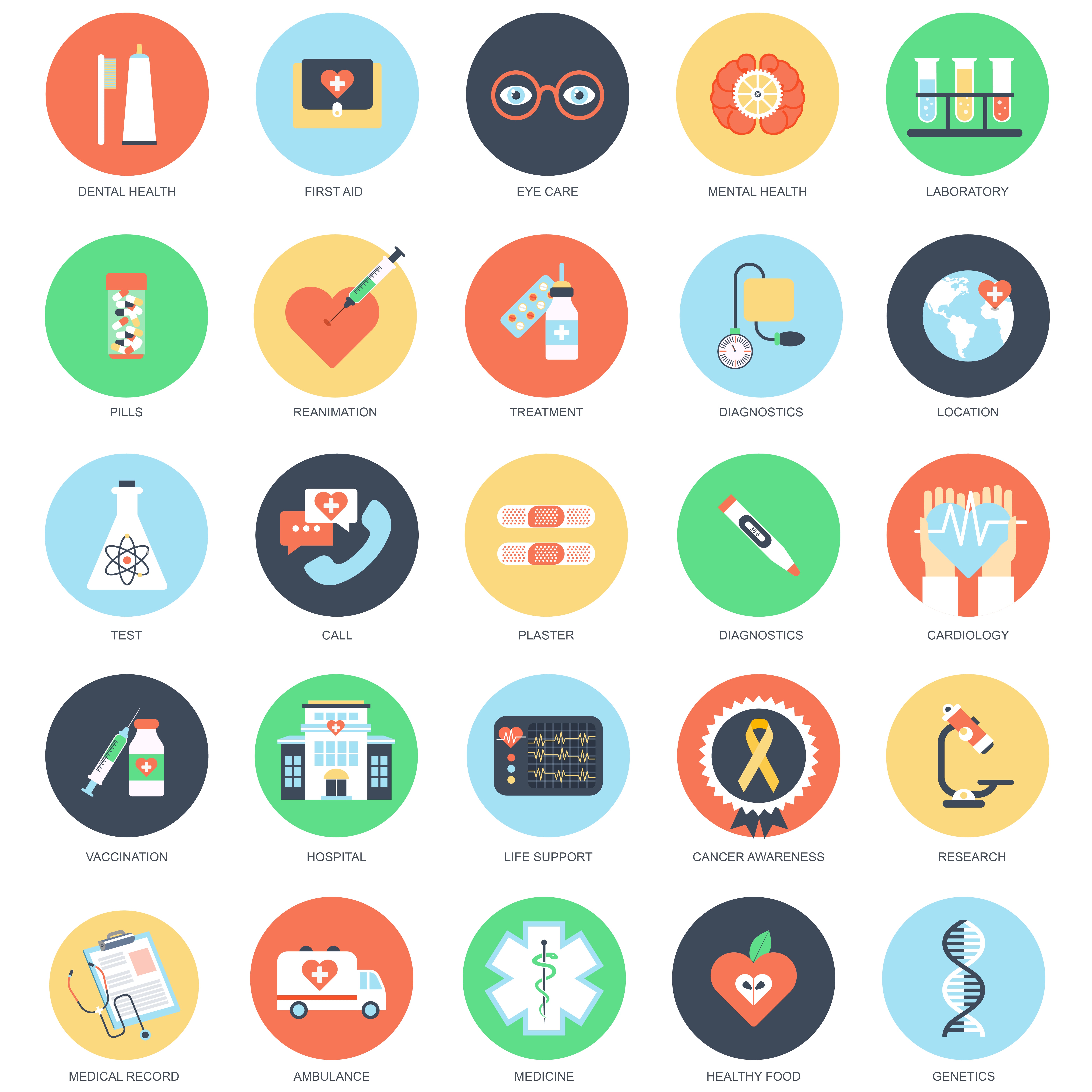 free flat icons download