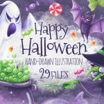Halloween Bats: 14 Variations Bat SVGs