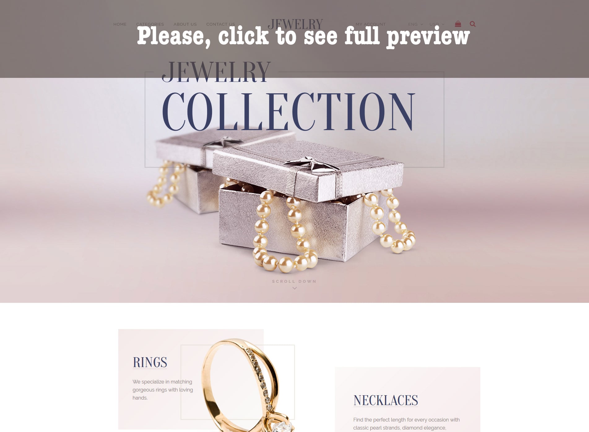 Jewelry Responsive OpenCart Template