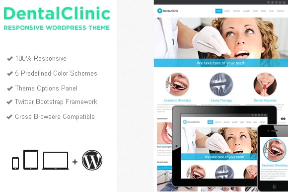 Dental Clinic Medical WordPress Theme