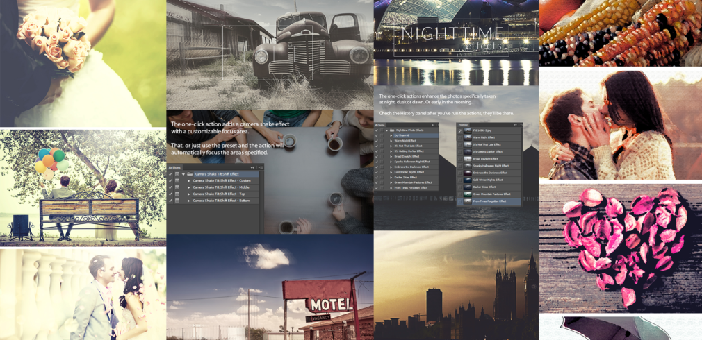 150 Magnificent Photoshop Actions + Bonus – Only $19