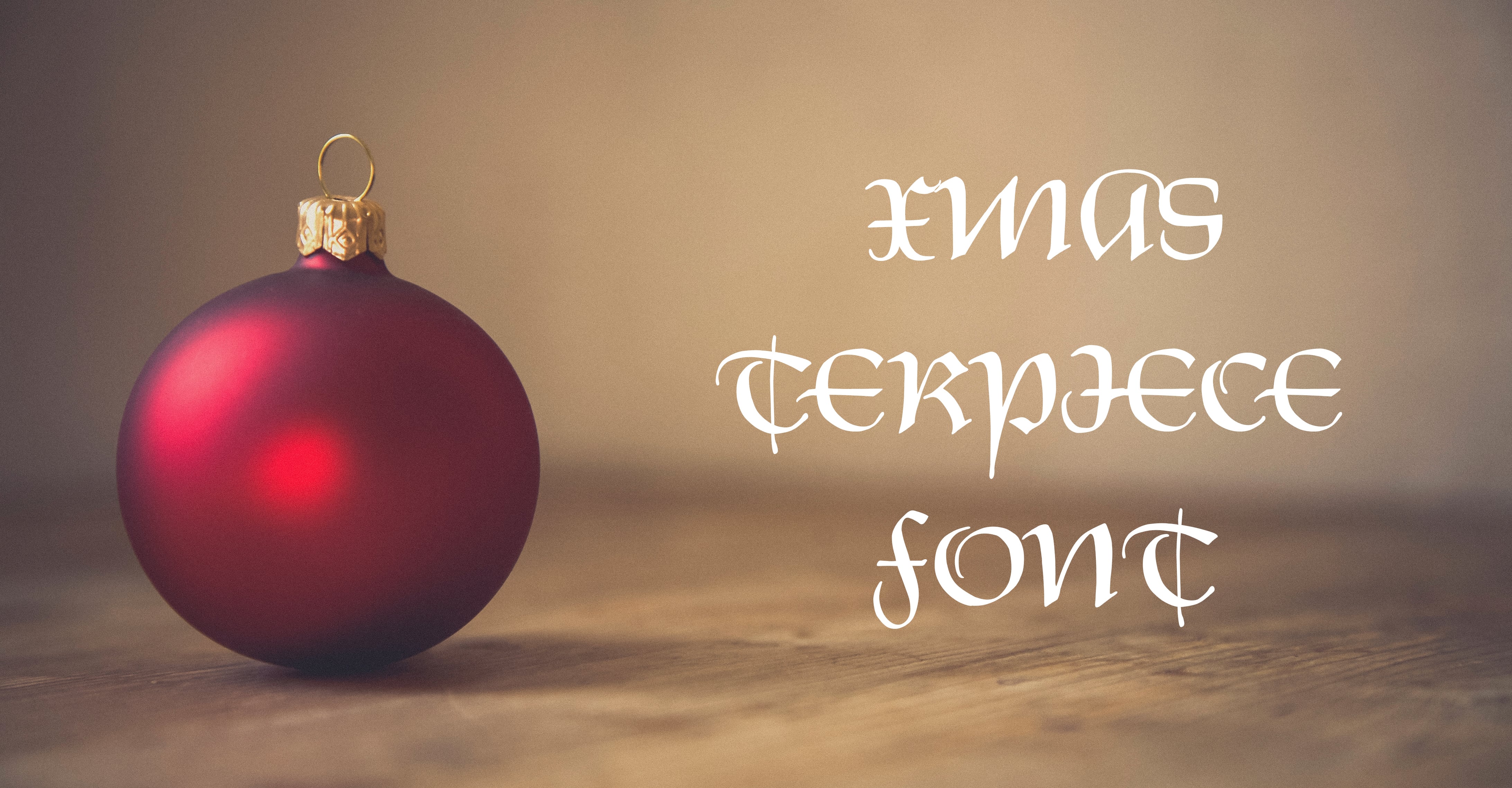  Free Christmas Font