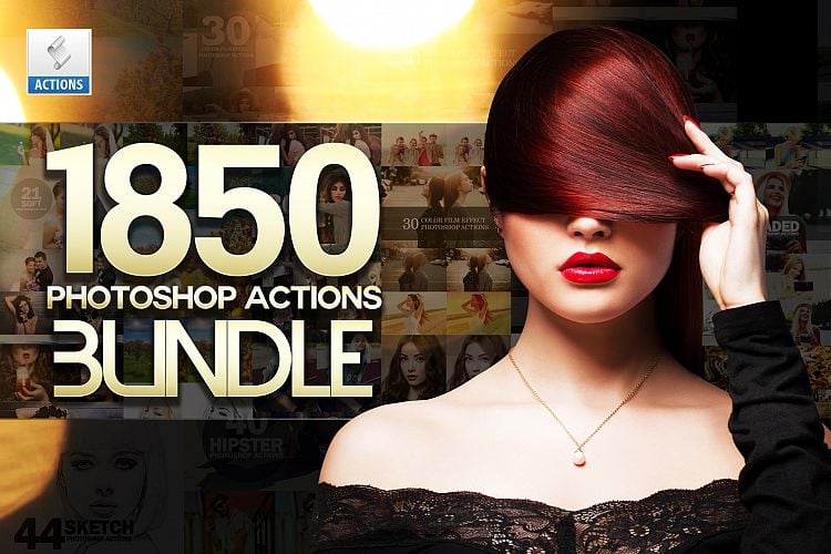 1850 Photoshop Actions with 95% OFF