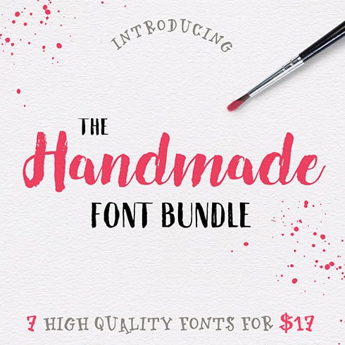Hand Drawn Fonts main cover.