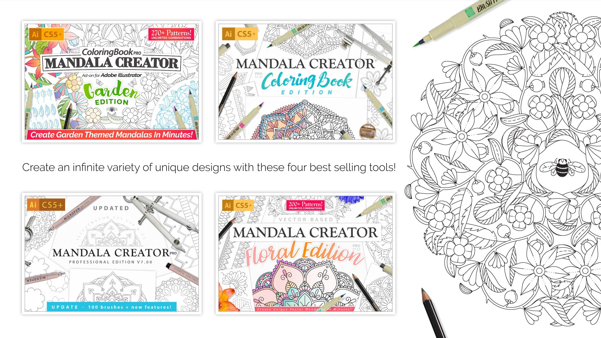 Download Mandala Creator Best Mandala Creator Online 2021 Masterbundles