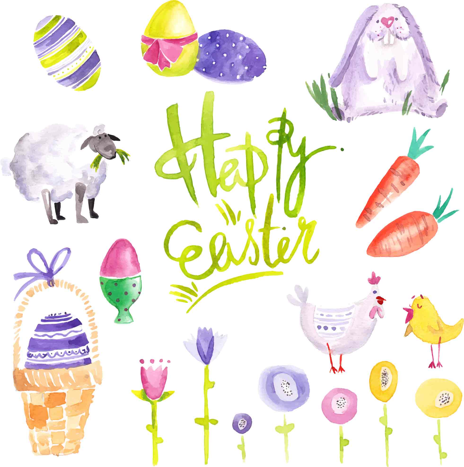 Easter web design freebies