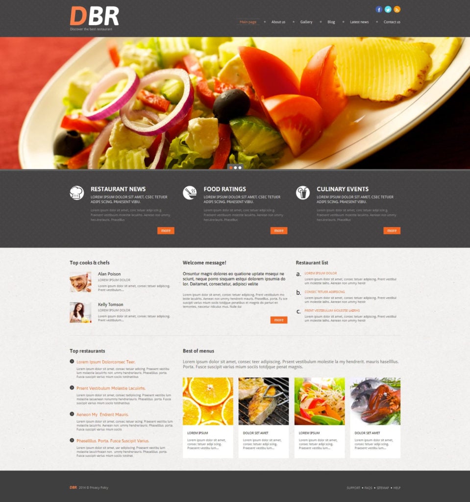 free wordpress themes 2017 food free wordpress themes 2017 food