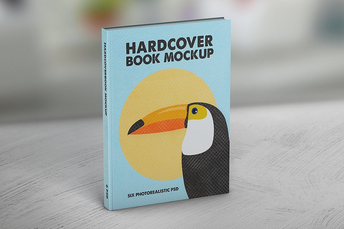 Hardcover Book Mockup