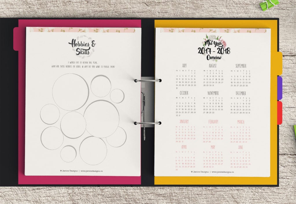Life Planner 2.0 Black and White