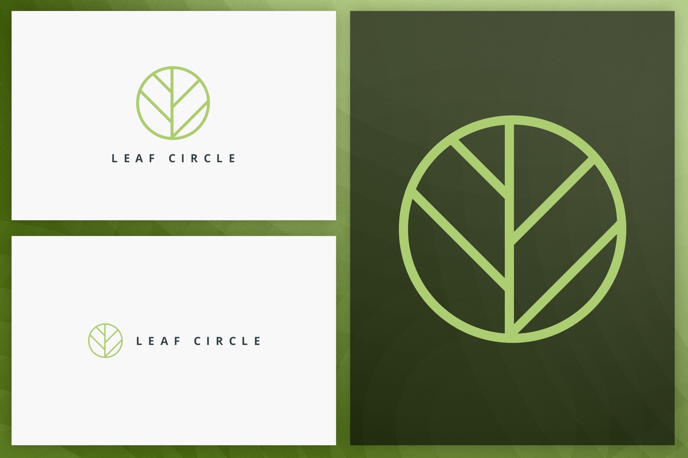 40 Circle Geometric Logo Designs - Master Bundles
