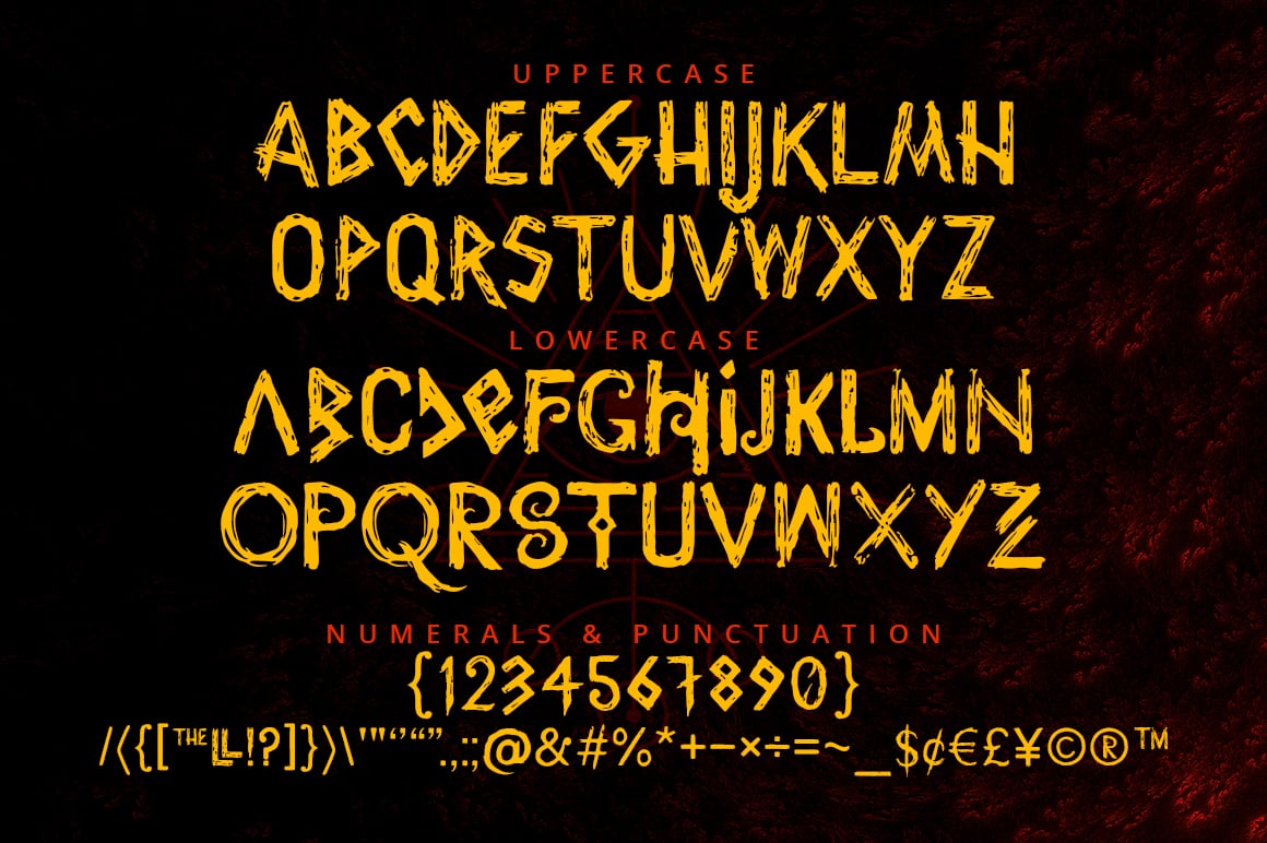 Wrathobia Halloween Font