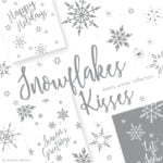 4 Christmas Elements and +3 Patterns Vector illustrations