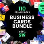 Premium Business Card Design Vector Image