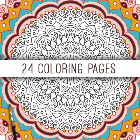 Download Mandala Coloring Book Best 24 Coloring Pages In 2021 Master Bundles