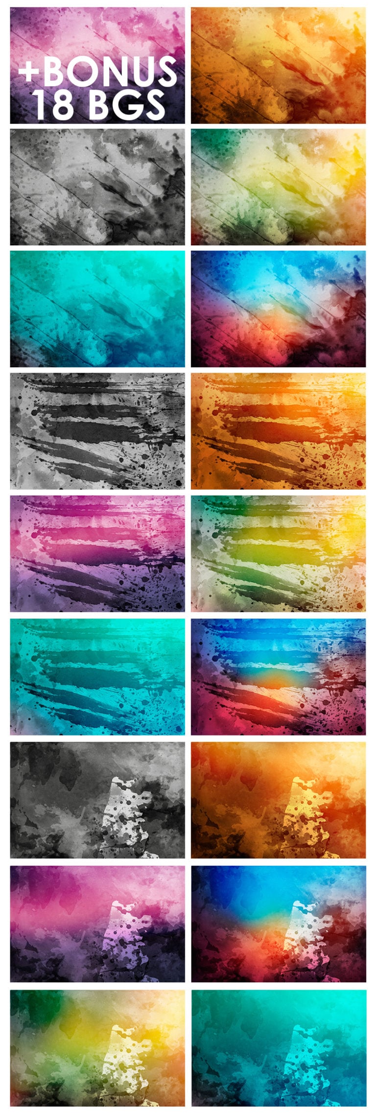 Background Bundle 540+ Watercolor Backgrounds Bundle - 544 Items. Only $18! – MasterBundles