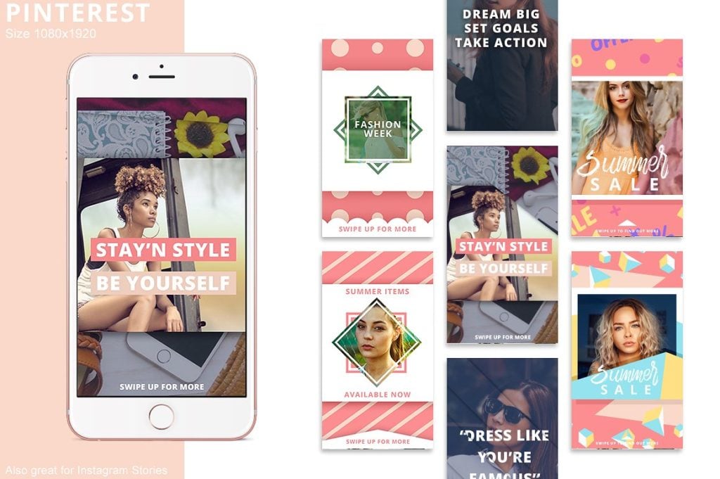 Animated Instagram Graphic | MasterBundles