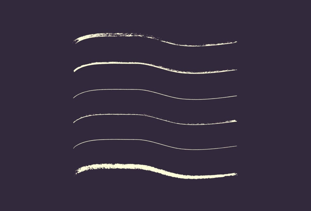 30 Best Line Art Illustrator Brushes (Wax Crayons) MasterBundles