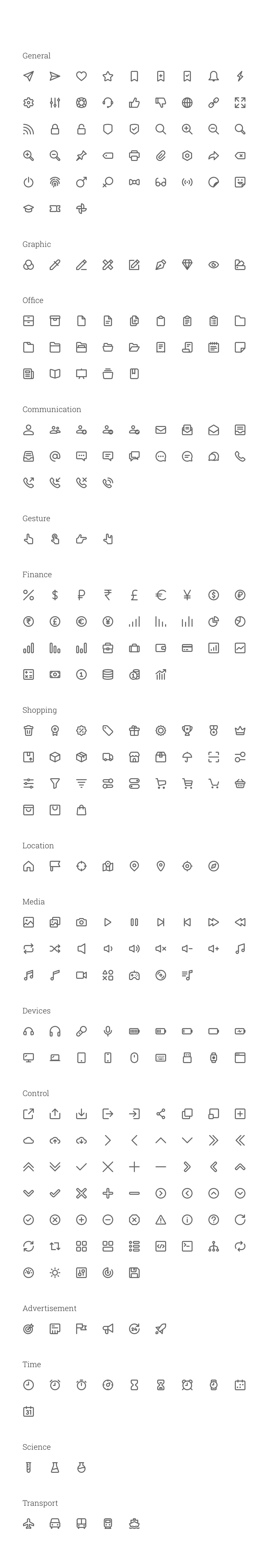Fontalicious Vector Icons.