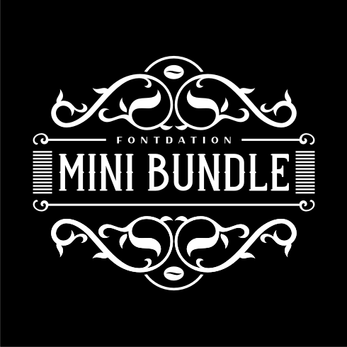 Fontdation Mini Bundle main cover.