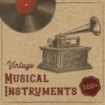 Vintage Music Instruments main cover.