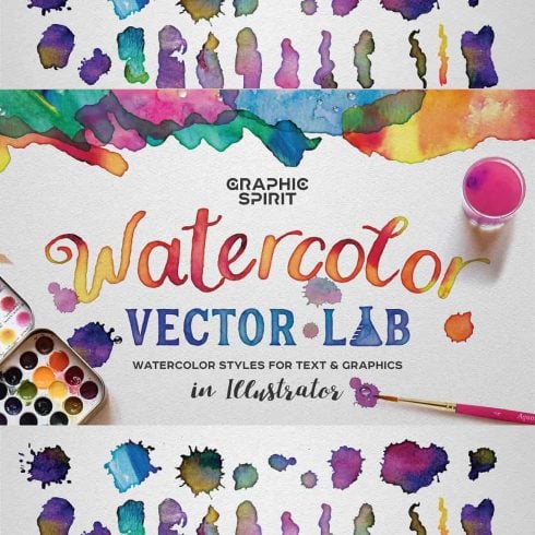 Watercolor Vector Styles Illustrator