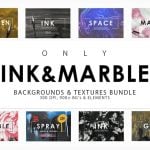 Cute Marble Backgrounds & Textures Bundle: 110 Items - $12 ONLY