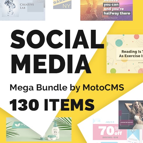 Social Media Mega Bundle by MotoCMS – Just $19