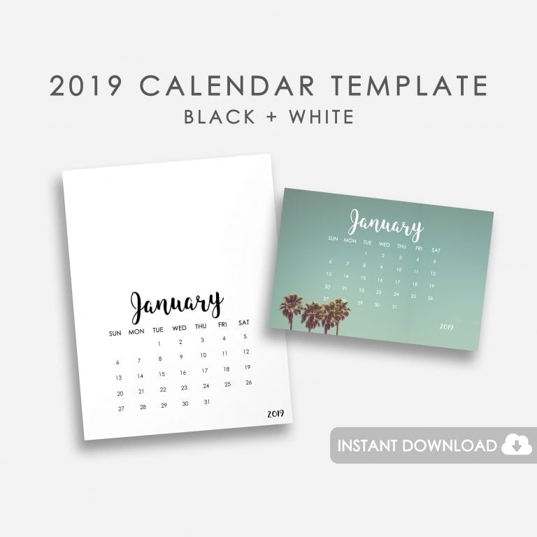 20222024 Calendar InDesign Template Master Bundles