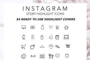 TOP Instagram Highlight Icons - Only $15 | Master Bundles