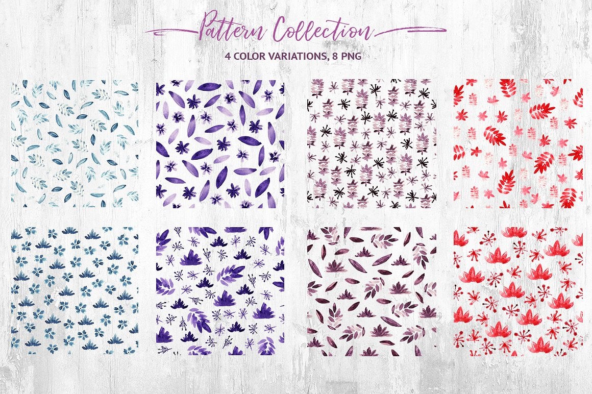 Watercolor Ribbon Collection 99 Elements