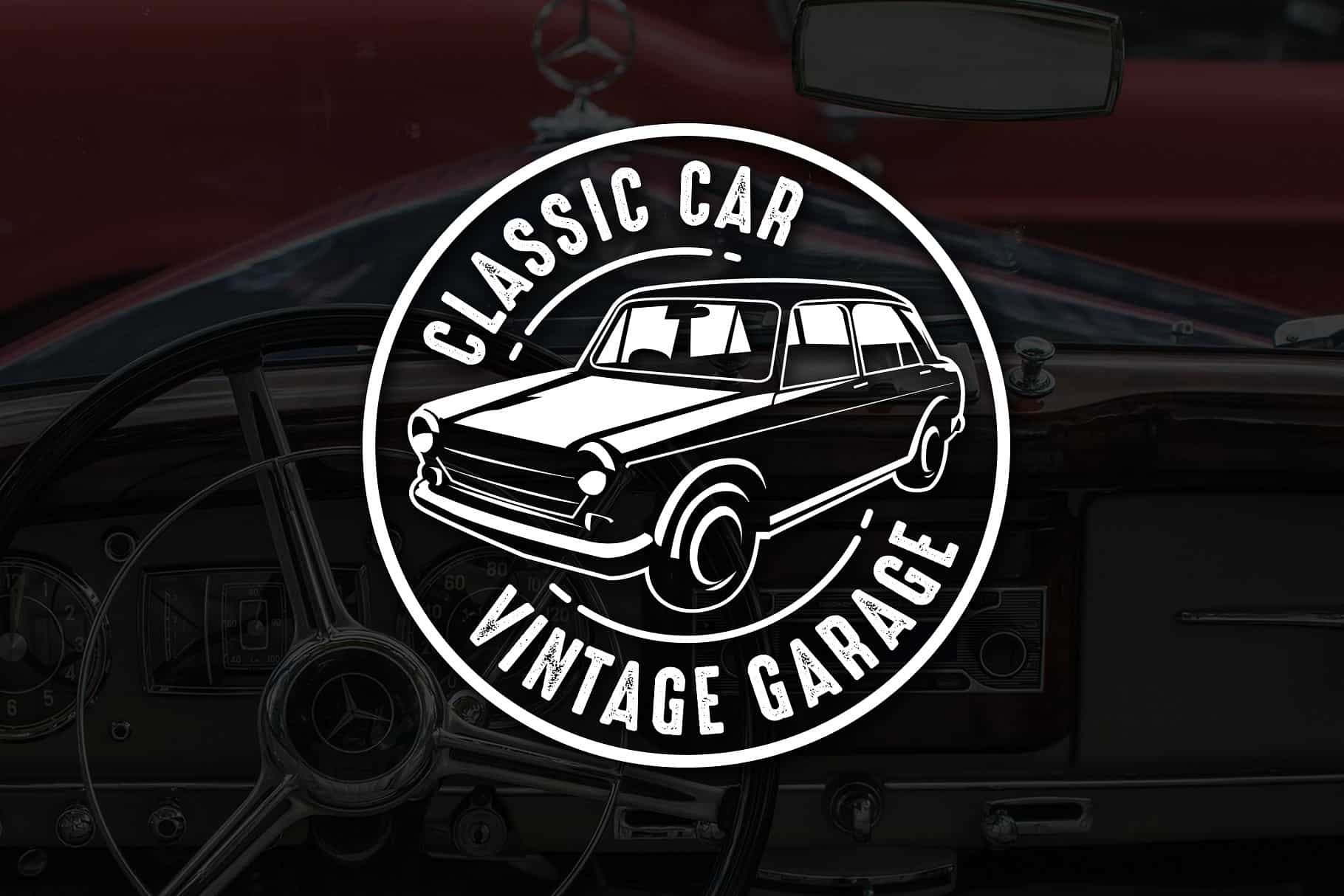 Classic Car Vintage Badge & Logo