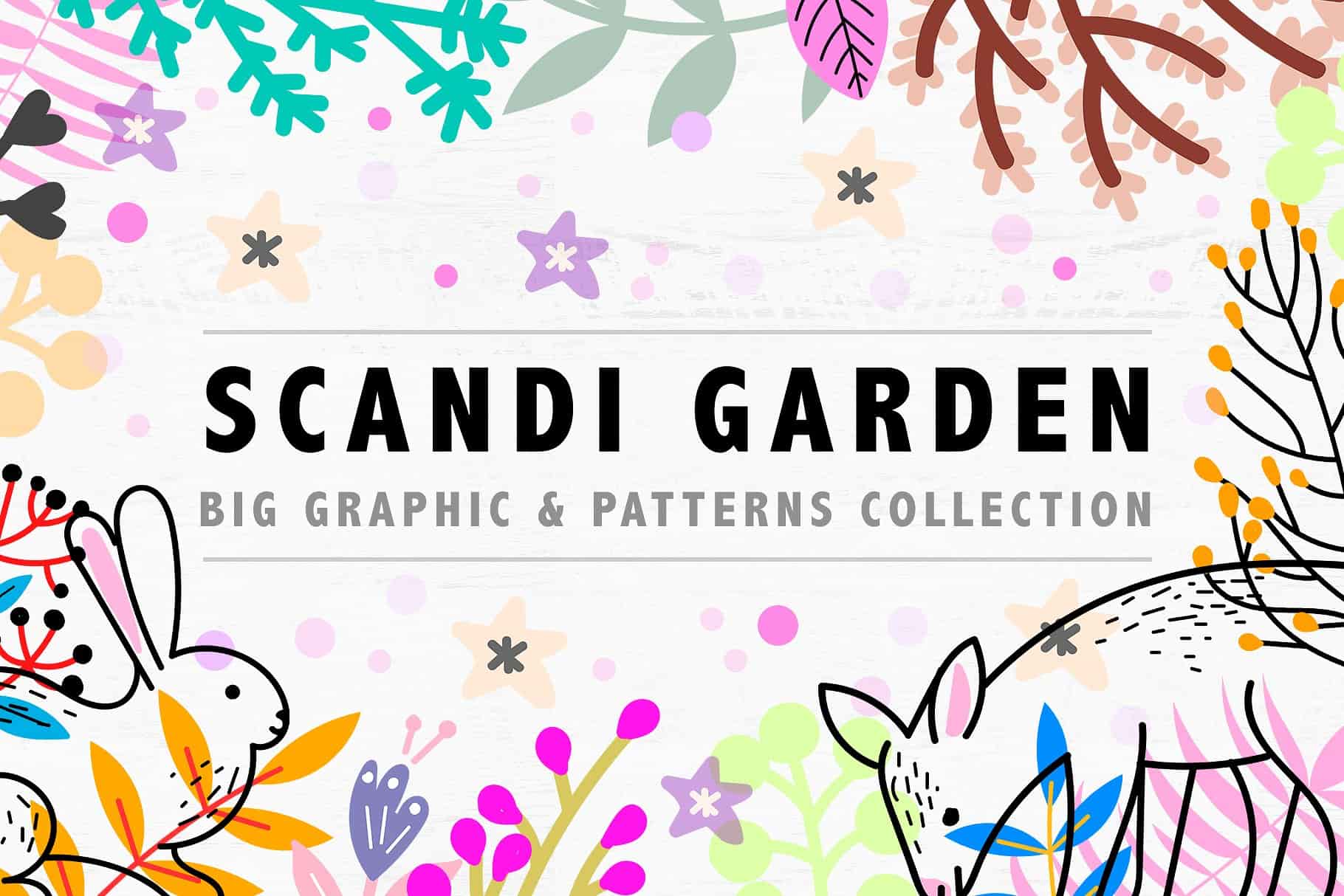 Scandi Garden: Graphic & Pattern Collection