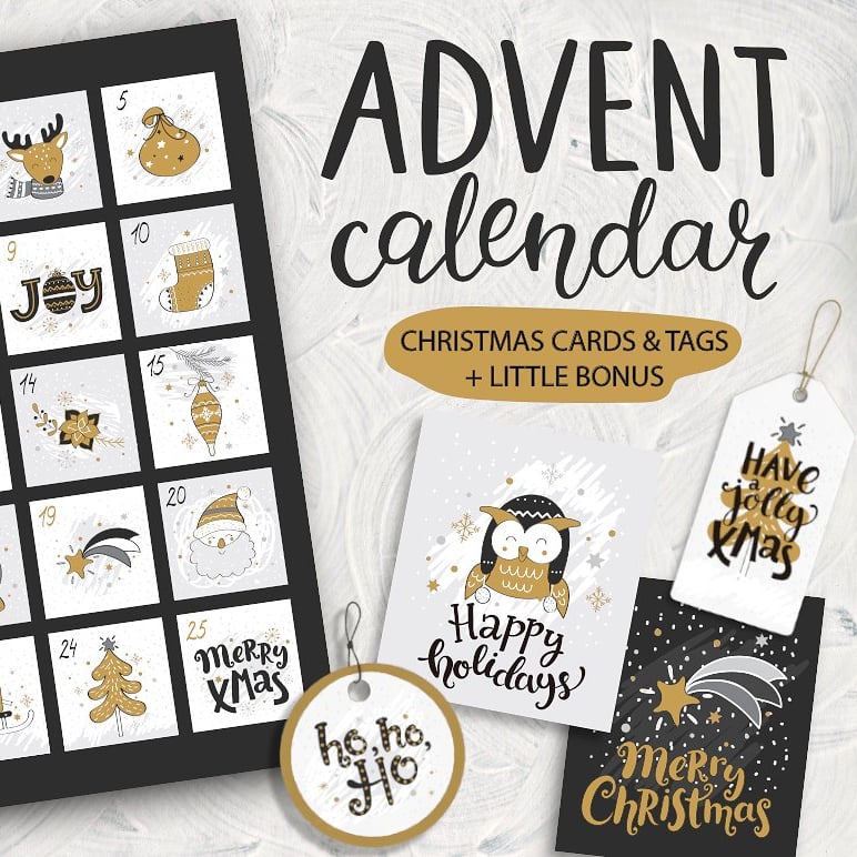 Christmas Advent Calendar -$5 ONLY