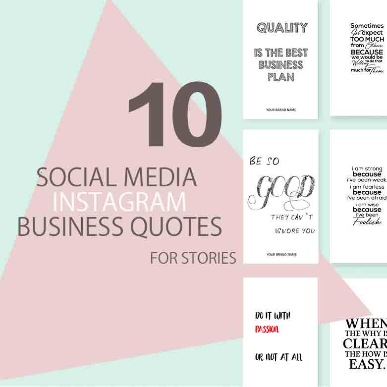 Instagram Stories Business Quotes