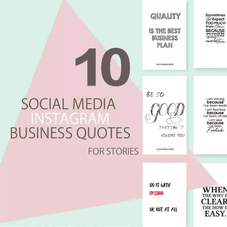 Instagram Stories Business Quotes