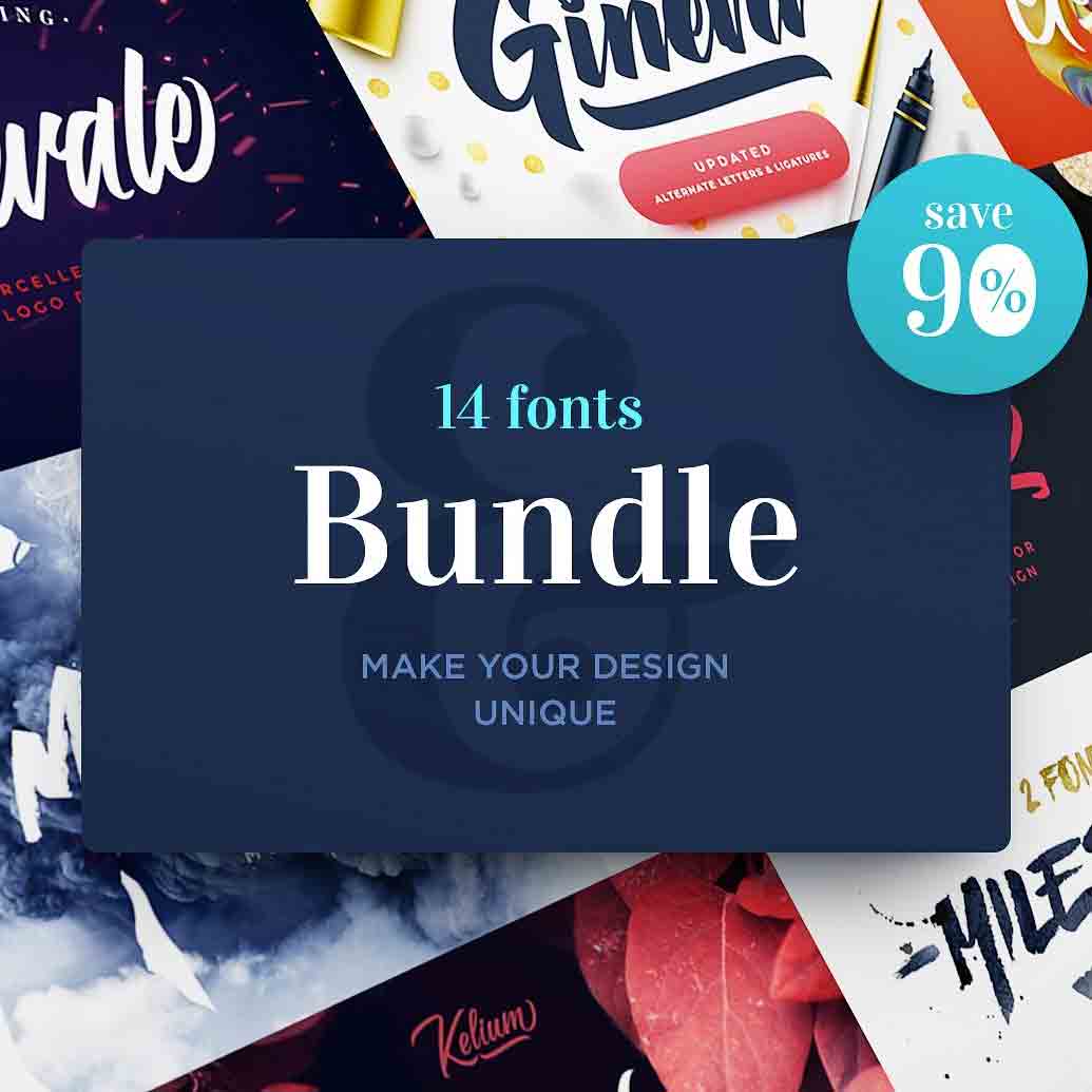 Web-safe Fonts – $14 for 14 Fonts Bundle – Best Deal