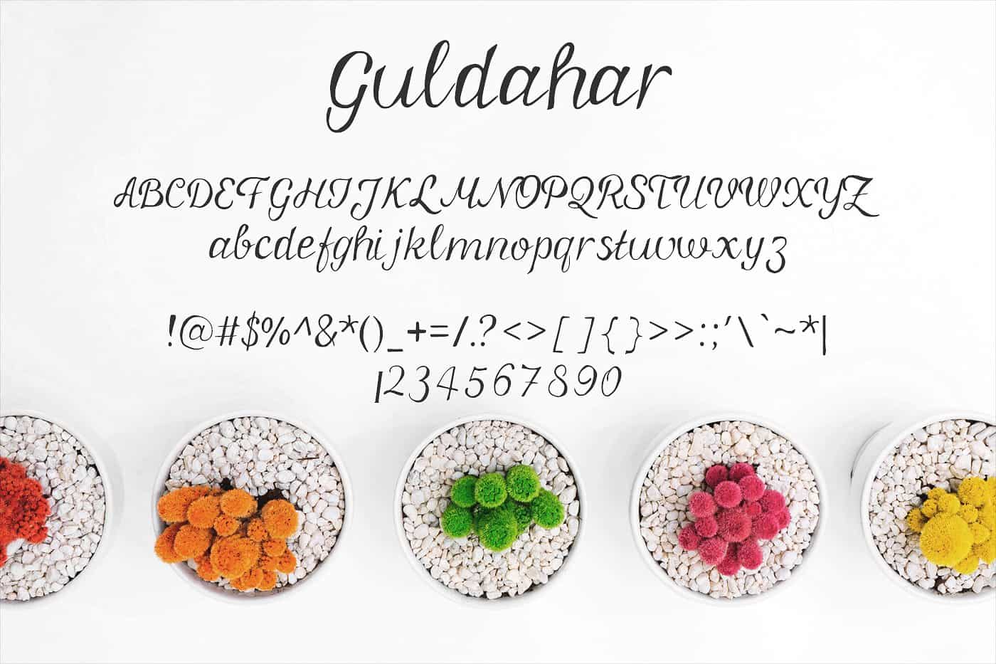 General view of Guldahar font.