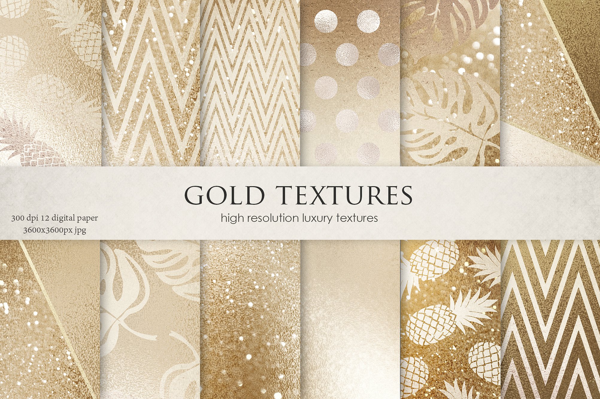 Luxury Gold and Glitter Textures