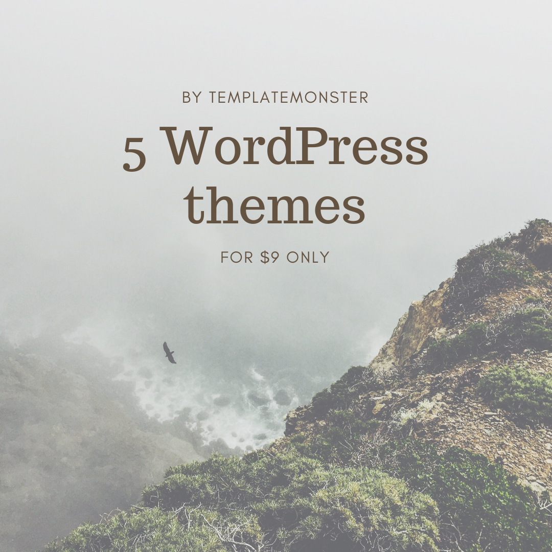 5 WordPress Themes for $9 only
