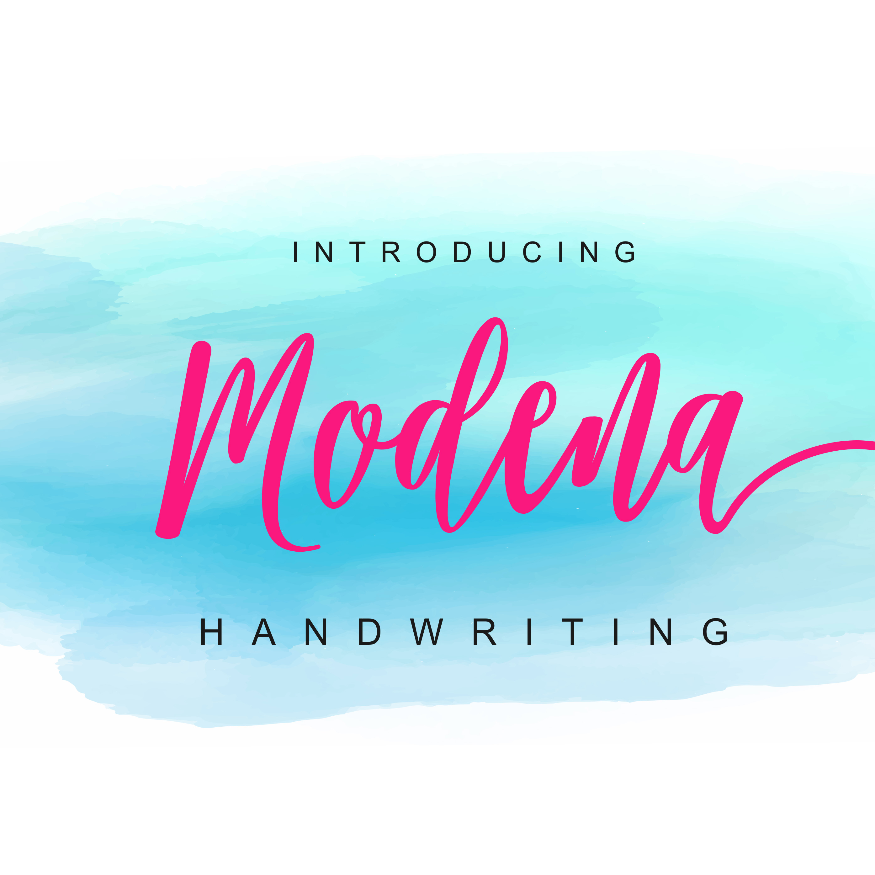 Modena Handwriting Font – $5