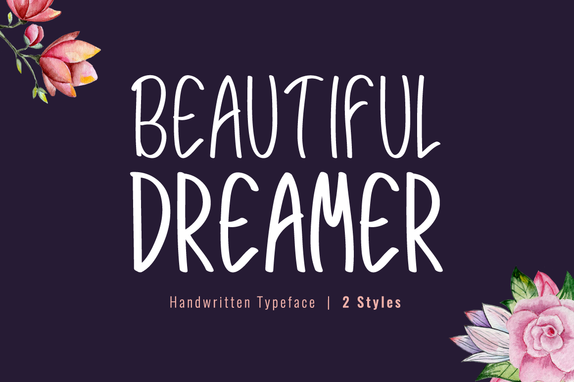 Beautiful Dreamer handwritten font