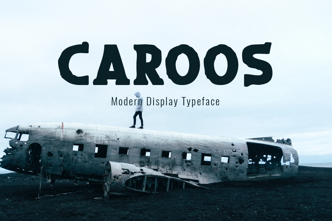 Caroos display font